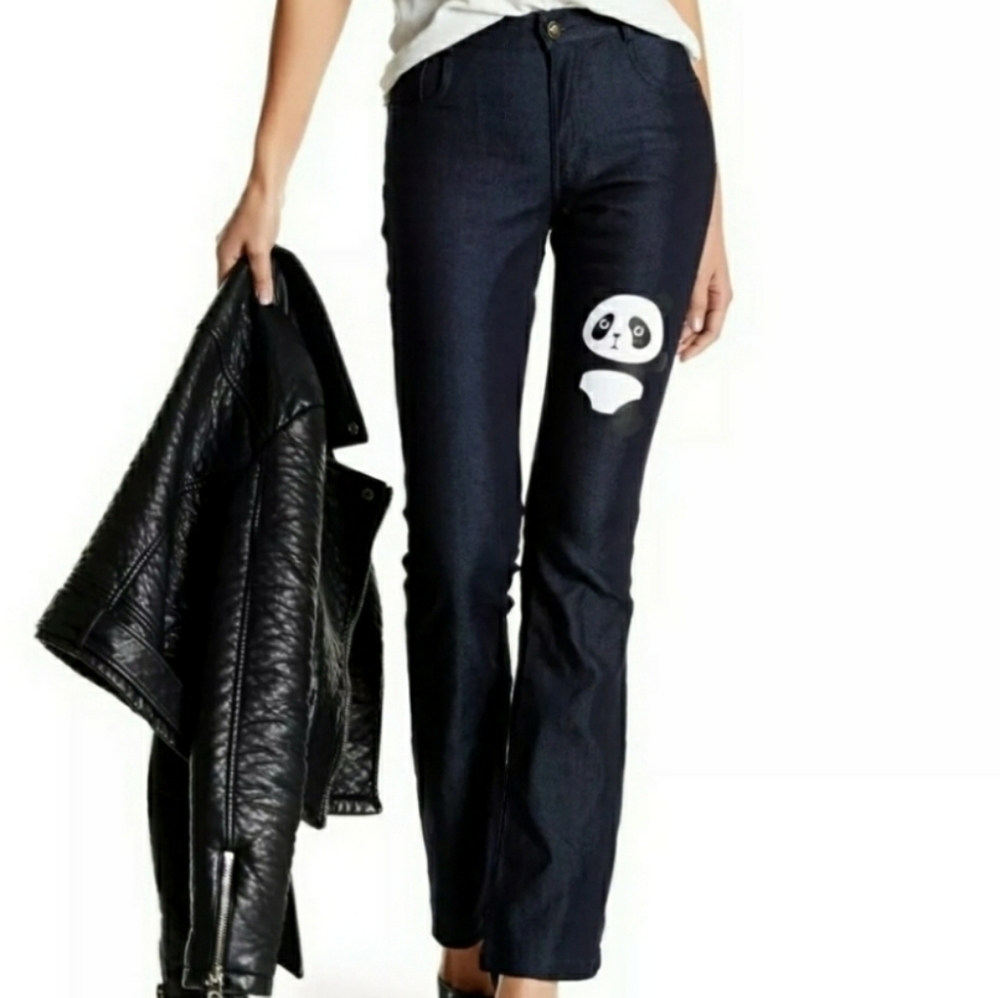 L.F.A. New York Panda Jeans